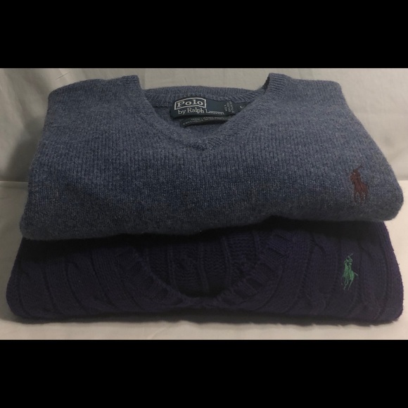 Polo Ralph Lauren Sweater Lot-2pcs. - Picture 1 of 7